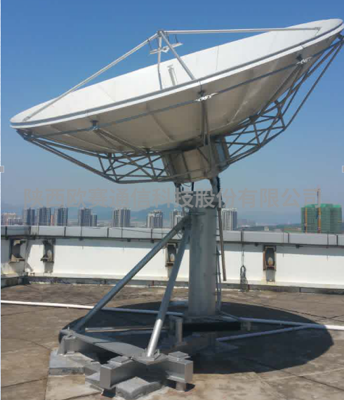 OS-FA45A型4.5米Ku频段手动固定站天线