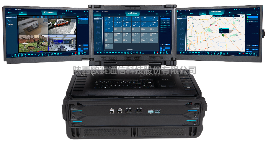 便携三屏指挥箱