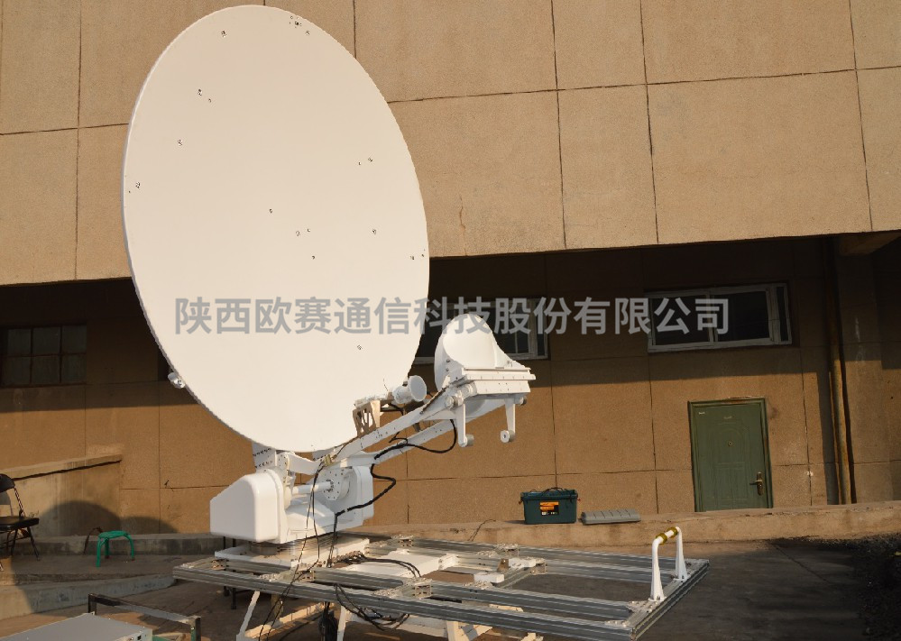 OS-SA24CKuV3C型 2.4米C、Ku频段车载静中通卫星通信天伺系统